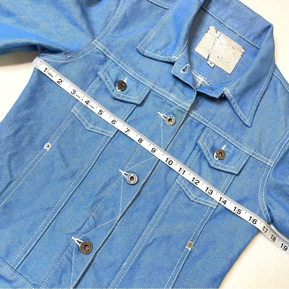 Guess retro denim jacket small - Picture 10 of 11